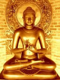 A picture - statue of Lord Buddha.